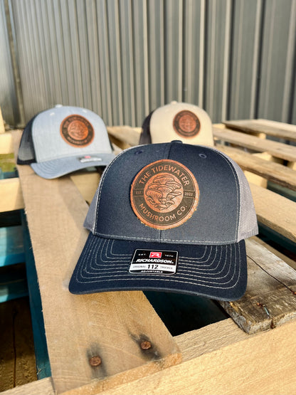 112 Richardson Hat with Leather Patch