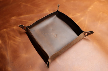 Leather Valet Tray