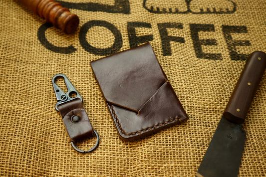The "Quiver" in Brown w/ Brown Stitching