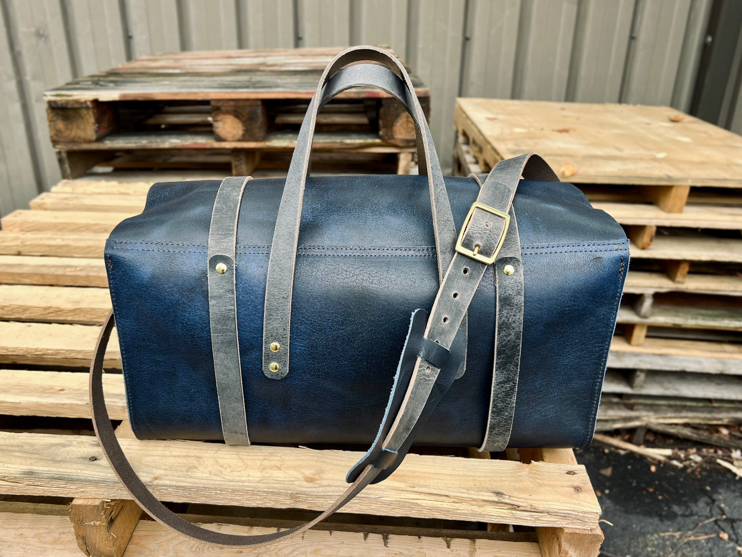 Wharton Leather Duffle